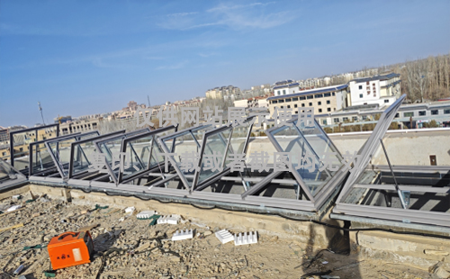 敦煌博物馆崆峒排烟天窗